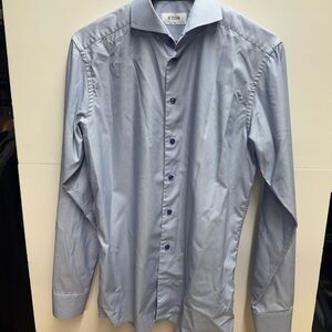 Eton Light Blue Dress Shirt for Men